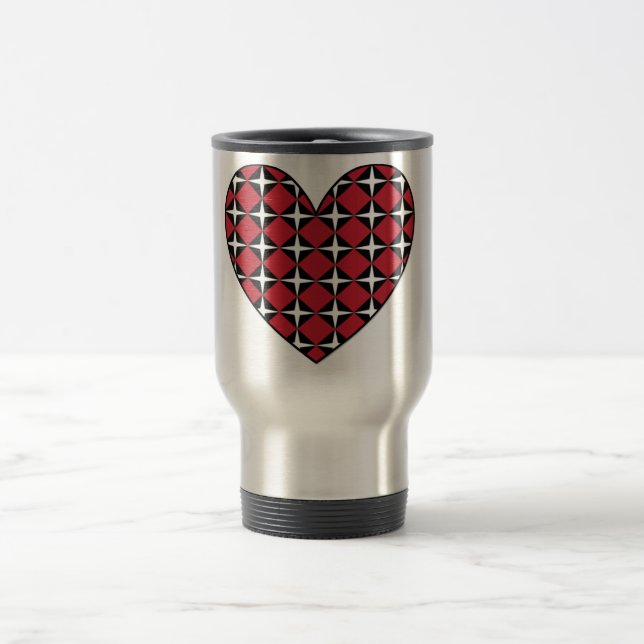 Caneca Térmica Mod Diamond Heart (Centro)