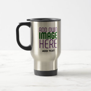 CANECA TÉRMICA MODELO DE IMAGEM DE AÇO INOXIDÁVEL MODERNA EDITÁVE