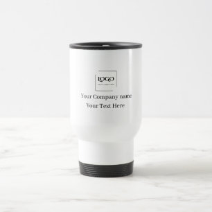 Caneca Térmica Modelo de logotipo personalizado elegante