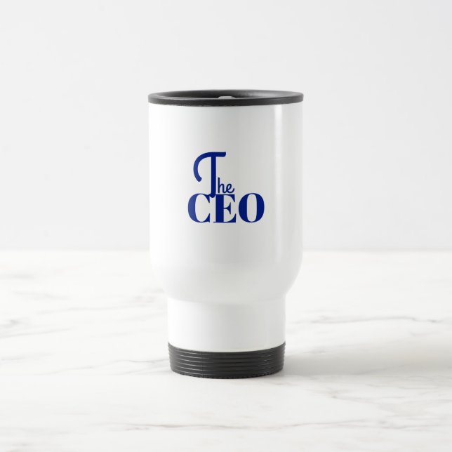 Caneca Térmica Modern Minimal The CEO Blue (Centro)