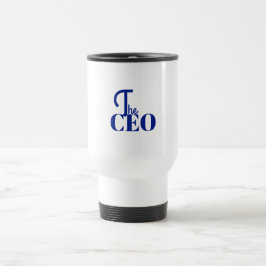 Caneca Térmica Moderno Minimal O CEO Azul