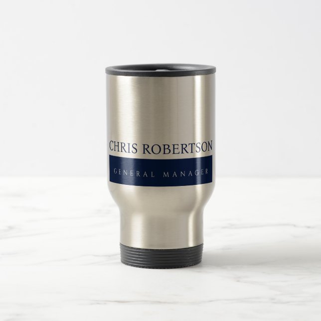 Caneca Térmica Moderno Minimalista Simples (Centro)