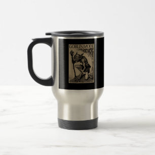 Caneca Térmica Modo Duende Goblincore Estética Vintage Engraçado