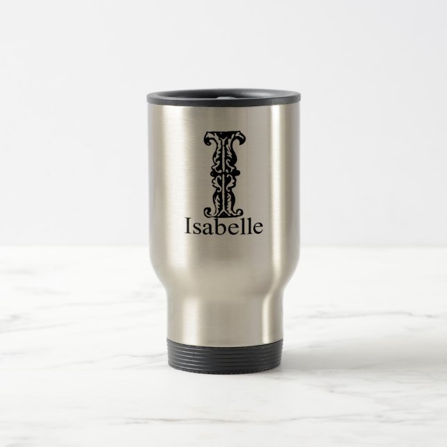Caneca Térmica Monograma extravagante: Isabelle (Centro)