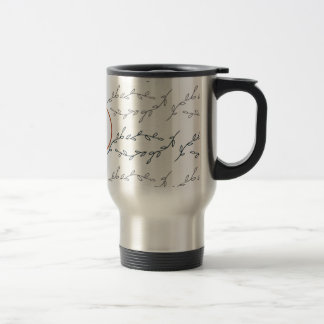 Caneca Térmica monograma & folhas