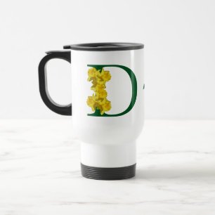 Caneca Térmica Monograma Inicial de Narciso Personalizado D