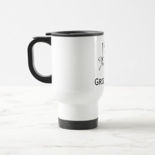 Caneca Térmica Monograma personalizado padrinho melhor homem nome