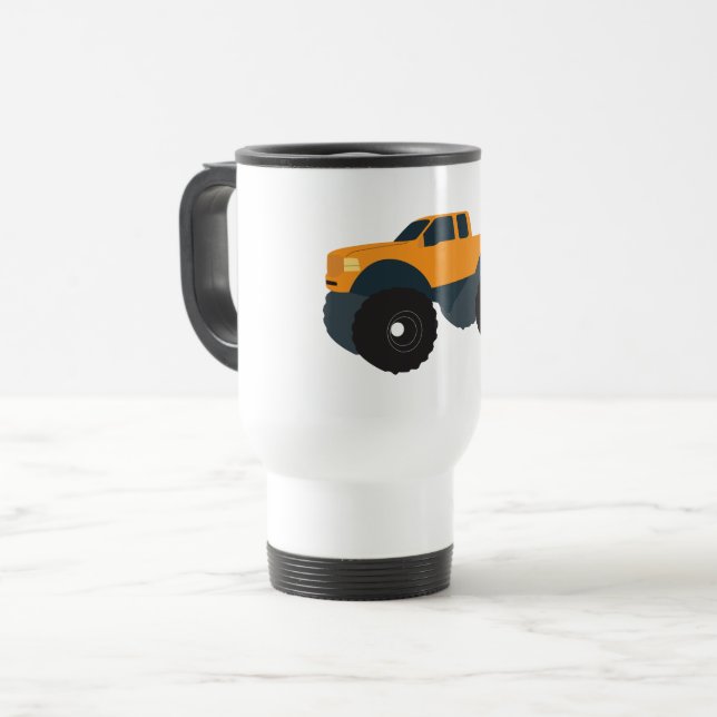 Caneca Térmica Monster Truck Vehicle (Frente Esquerda)