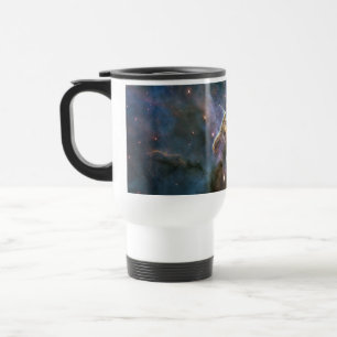 Caneca Térmica Montanha Mística na Nebulosa Carina Hubble Espaço
