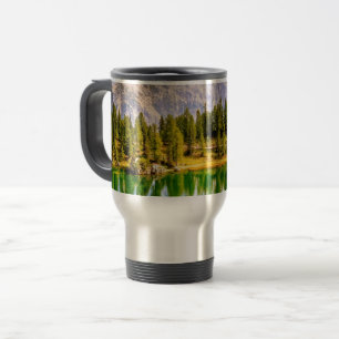 Caneca Térmica Montanhas Dolomite e Paisagem do Atordoamento do L