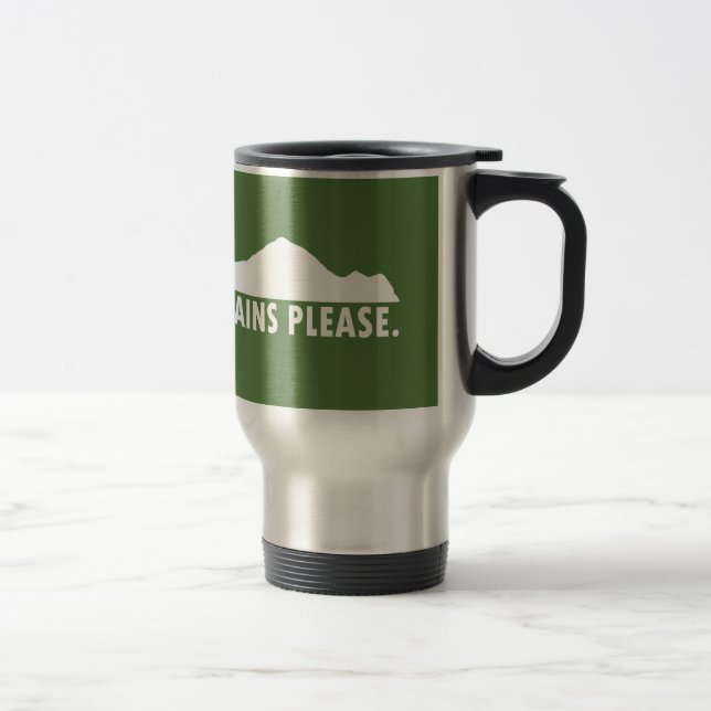 Caneca Térmica Montanhas, por favor (Direita)