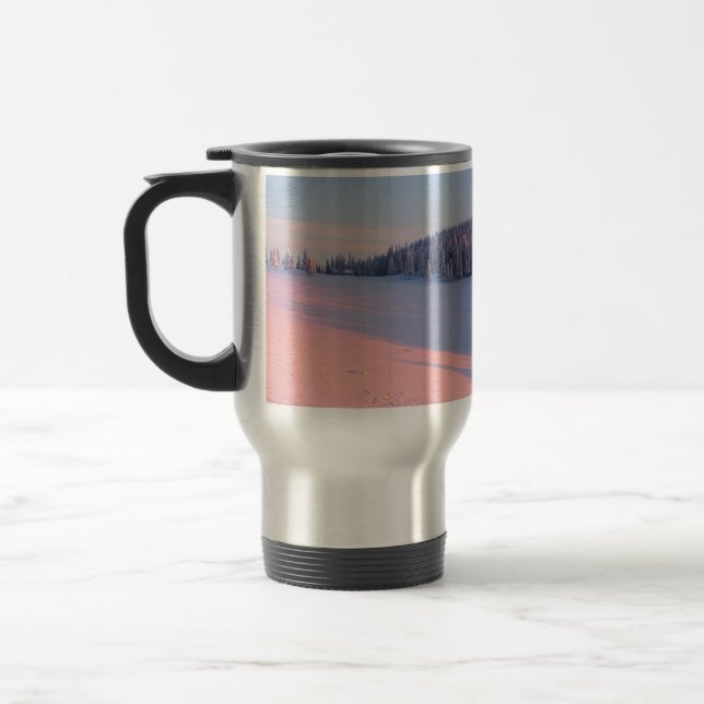 Caneca Térmica Montanhas Snowy (Esquerda)