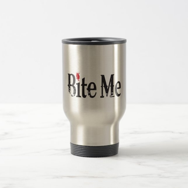 Caneca Térmica Morda-me (o sangue) (Centro)