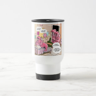 Caneca Térmica Morsa Cantora Pais Preocupados Engraçado
