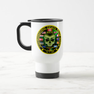 Caneca Térmica Morte de Coordinatiing de cima de