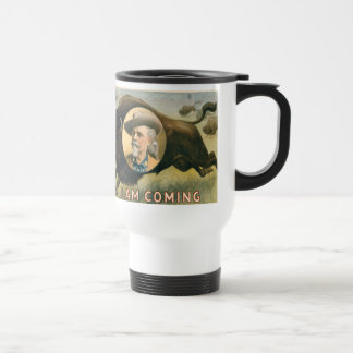 Caneca Térmica Mostra ocidental selvagem de Buffalo Bill Cody -