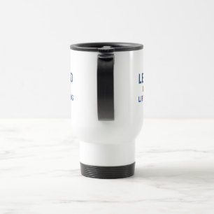 Caneca Térmica Motivação de Fitness   Liderança e Mentalidade de 