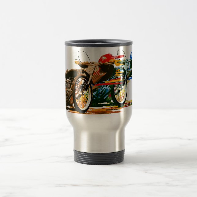 Caneca Térmica Motocicleta impressionante rápida do estrada (Centro)