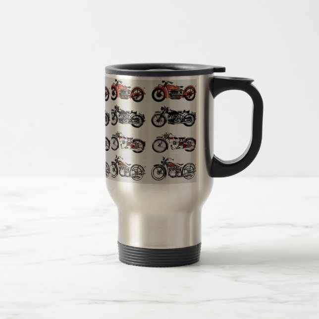 CANECA TÉRMICA MOTOCICLOS DE VINTAGEM (Direita)