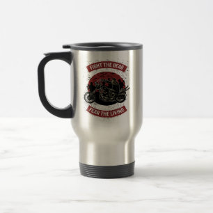 Caneca Térmica Motoqueiro Lutador de Zumbi