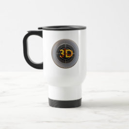 Caneca Térmica Motor 3D.