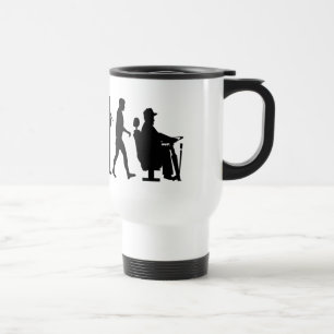 Caneca Térmica Motorista de camião de transporte por caminhão d