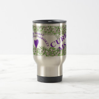 Caneca Térmica MS da CURA & copo INTEIRO do viagem do ESPÍRITO