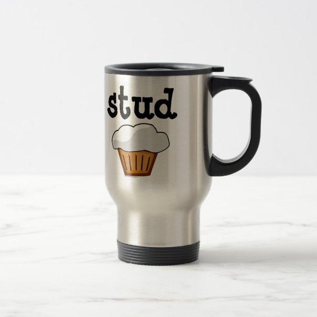 Caneca Térmica Muffin do parafuso prisioneiro, bom cozido (Direita)