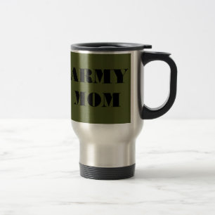 Caneca Térmica Mug Army Mãe