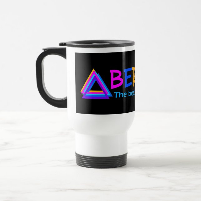 Caneca Térmica Mug BERMUDA TRIANGLE - escolha estilo e cor (Esquerda)