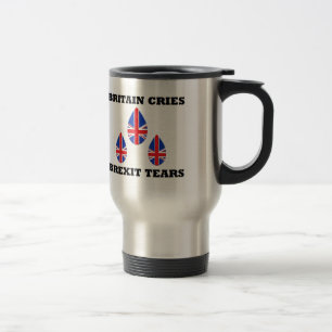 Caneca Térmica Mug British Brexit Tears