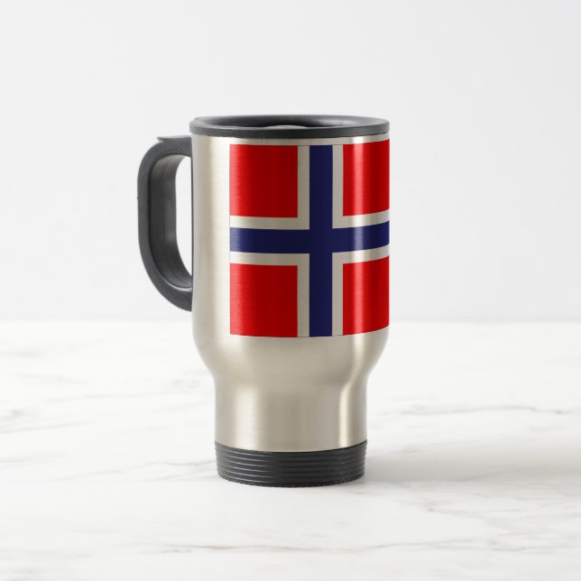 Caneca Térmica Mug da Noruega (Frente Esquerda)