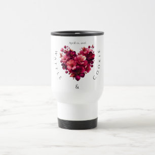 Caneca Térmica Mug de Casamento Personalizável para Casais