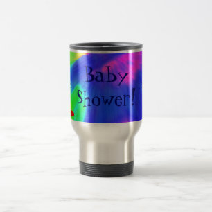 Caneca Térmica Mug de "Chá de fraldas III" - personalizável