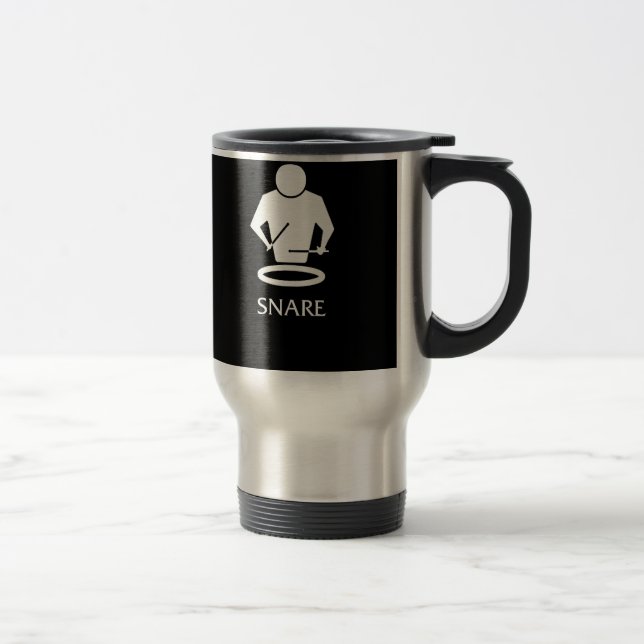 CANECA TÉRMICA MUG DE LATTE DO SNARE DRUM (Direita)