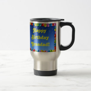 Caneca Térmica Mug Happy Birthday Grandad
