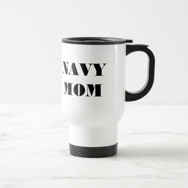 Caneca Térmica Mug Marinho Mãe (Direita)