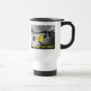 Caneca Térmica Mug Motivacional "Cresça onde você está plantado"