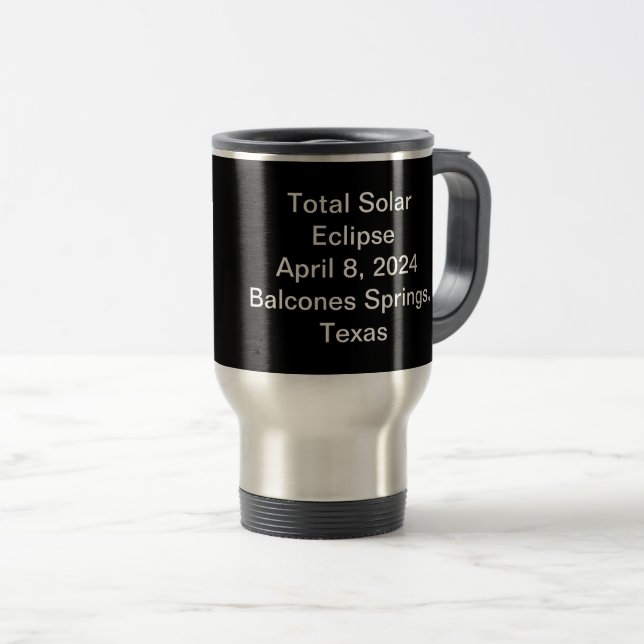Caneca Térmica Mug Térmico De Dois Tons, 15 Oz (Frente Esquerda)