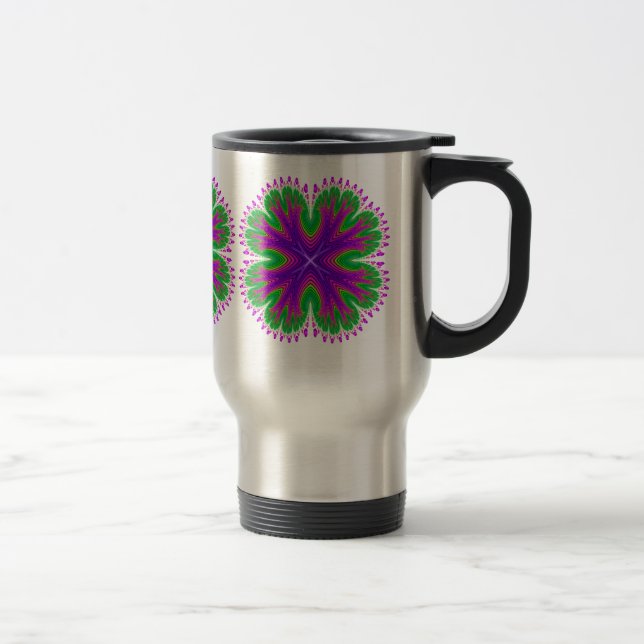 Caneca Térmica Mug Térmico: Flor da Lua Antariana (Direita)
