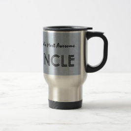 Caneca Térmica Mundos a maioria de tio impressionante Azul Grunge