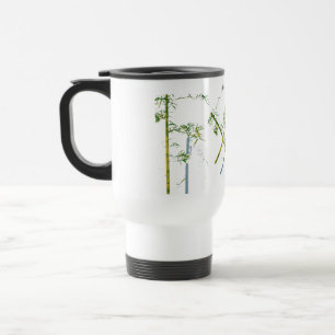 Caneca Térmica Murmurios de Bambu, Crescimento Fraturado, Caules