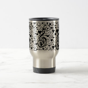Caneca Térmica Música do coração