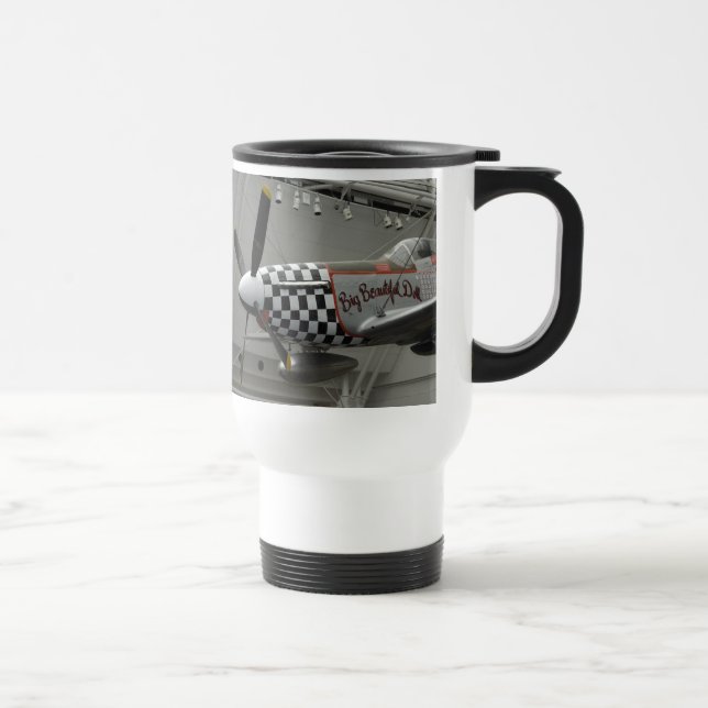 CANECA TÉRMICA MUSTANG P-51 (Direita)