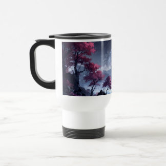 Caneca Térmica Mystic Purple Forest e Crimson Tree Aço Inoxidável