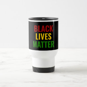 Caneca Térmica Na moda BLACK LIVES MATTER Name Monograma