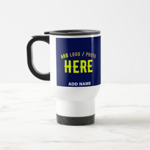 CANECA TÉRMICA NA MODA MODERNO PERSONALIZADO MARINHO AZUL VERIFIC