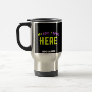 CANECA TÉRMICA NA MODA MODERNO PERSONALIZÁVEL NEGRO VERIFICADO CO