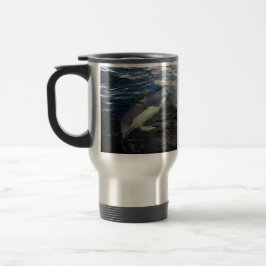 Caneca Térmica Nadação comum de golfinhos
