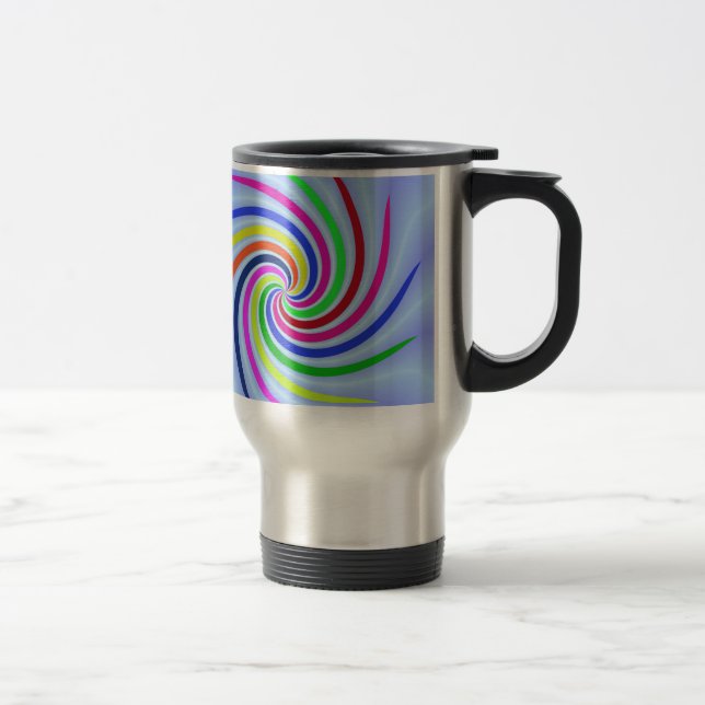 Caneca Térmica Nadinhos Coloridos (Direita)